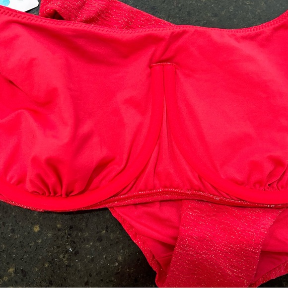 Twilight Metallic Bralette Bikini Top (DD Cup) & low Hipster Bikini Bottom - Picture 8 of 14